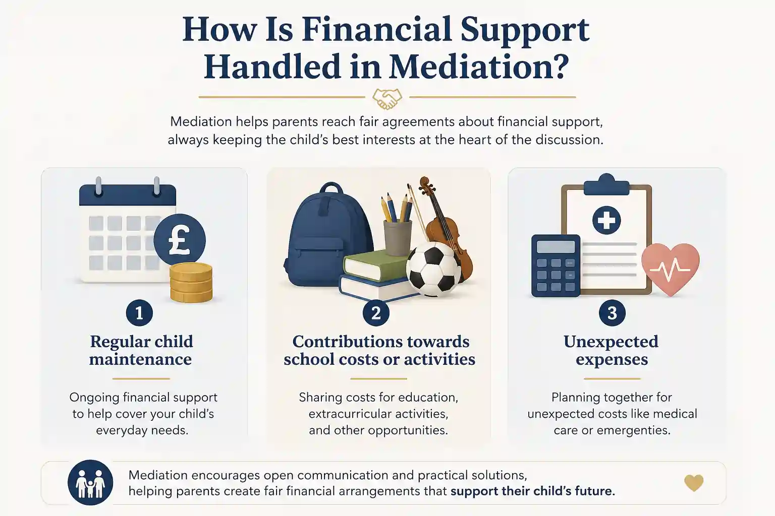 How Is Financial Support Handled in Mediation Coventry